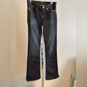 ROCK & REPUBLIC Kasandra Bootcut Jeans Women's 6 M Dark Wash Blue Stretch Denim